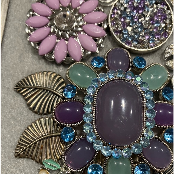 FRAMED JEWELRY ART COLLAGE UNIQUE HOME DECOR HANDMADE UNIQUE OOAK GIFT 🎁 - Picture 5 of 10